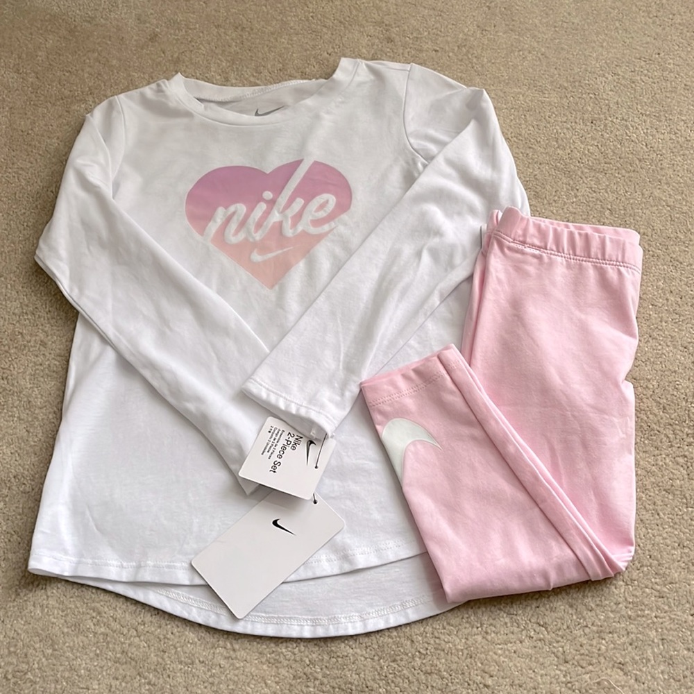 Nike girls leggings set